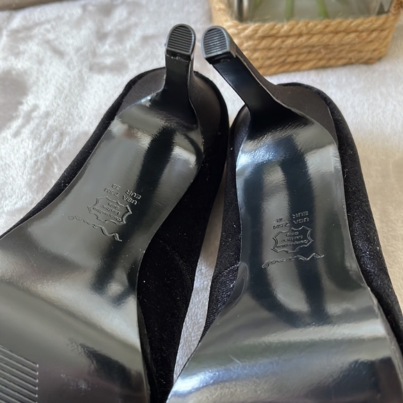 Nina black velvet heels - Picture 14 of 17